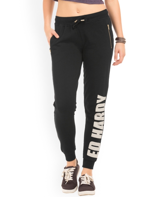 

Ed Hardy Women Black Joggers