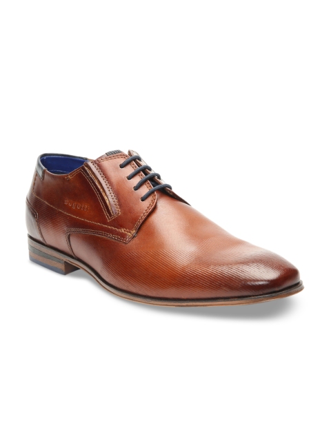 

Bugatti Men Brown Leather Formal Derbys