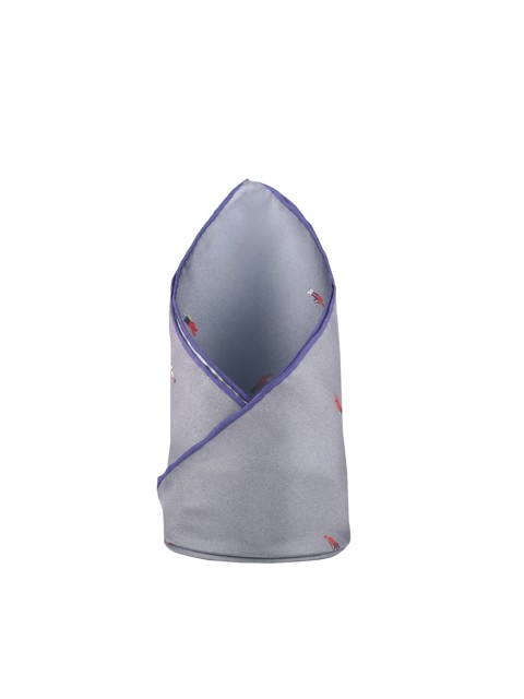 

SIMON CARTER LONDON Men Grey Printed Pocket Square