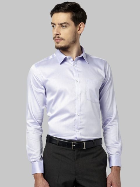 

Park Avenue Men Violet Slim Fit Solid Formal Shirt