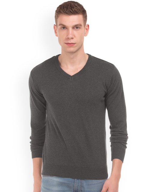

Ruggers Men Contemporary Fit V-Neck Sweater, Grey