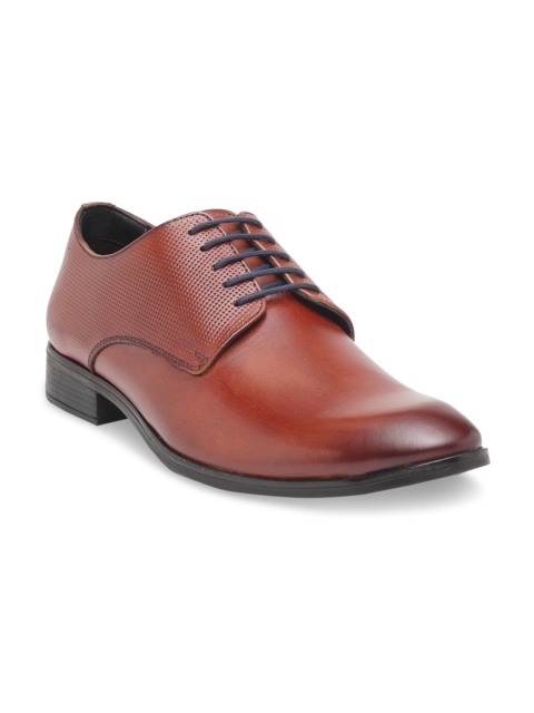 

Teakwood Leathers Men Brown Formal Leather Derbys