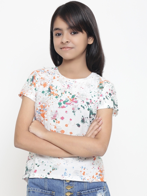

Natilene Girls Multicoloured Printed Top, Multi