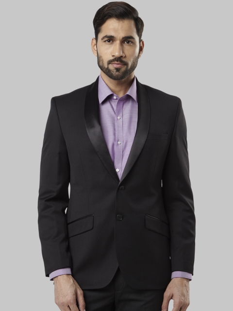 

Raymond Men Black Single-Breasted Regular Fit Blazer