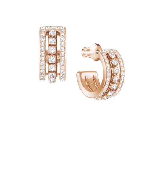 

SWAROVSKI Gold-Toned Circular Studs