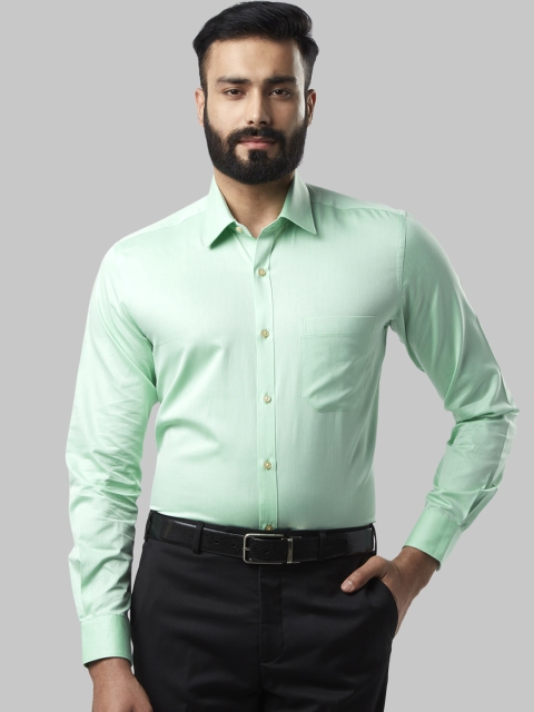 

Raymond Men Green Regular Fit Solid Formal Shirt