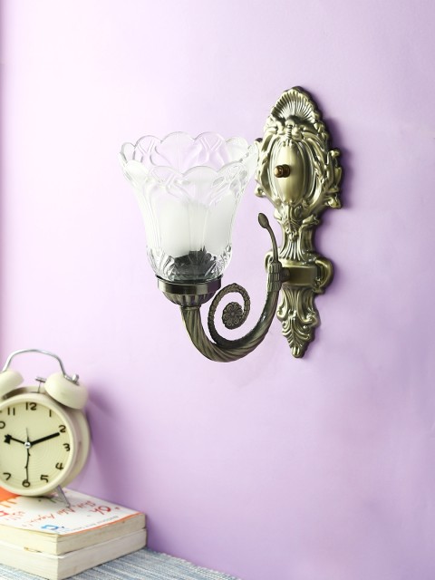 

Aesthetic Home Solutions Gold Solid Hanging Lamp
