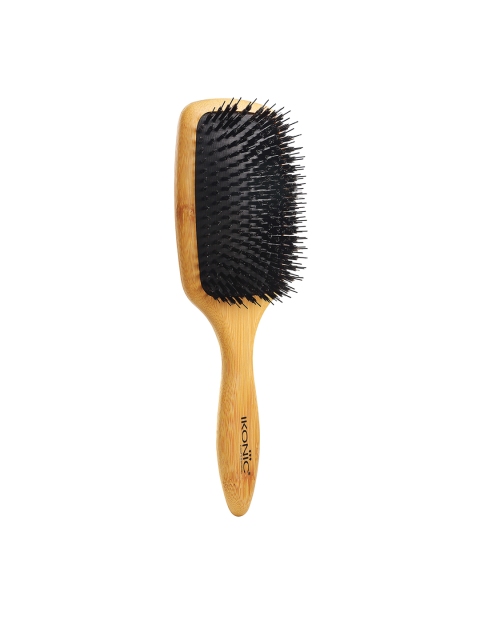 

Ikonic Women Black Finishing Line Paddle Brush, Na