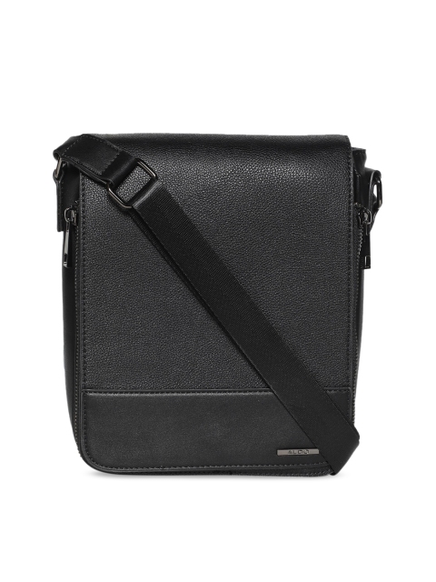 

ALDO Men Black Solid Messenger Bag