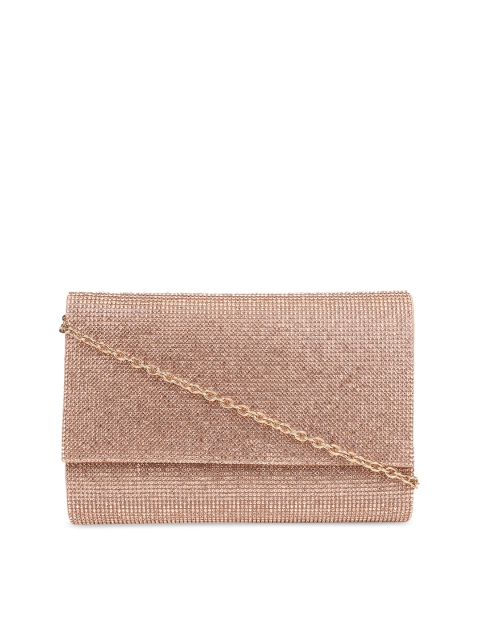 

ALDO Pink Embellished Clutch