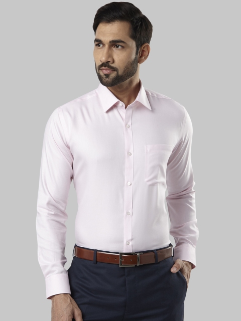

Raymond Men Pink Regular Fit Solid Formal Shirt