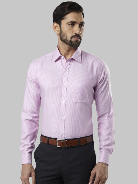 

Raymond Men Pink Regular Fit Printed Formal Shirt