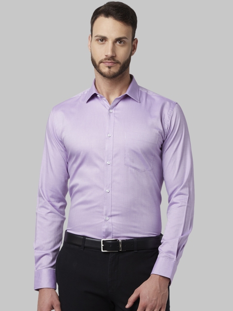 

Park Avenue Men Purple Slim Fit Solid Formal Shirt