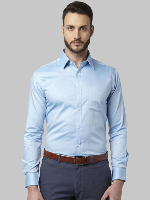 

Park Avenue Men Blue Slim Fit Solid Formal Shirt