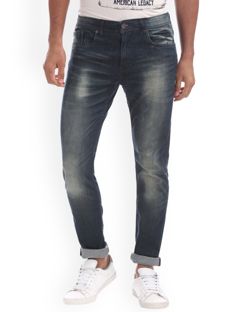 

Cherokee Men Blue Slim Fit Mid-Rise Clean Look Stretchable Jeans