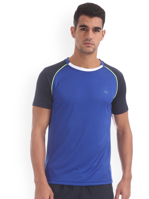 

Colt Men Blue Solid Round Neck T-shirt