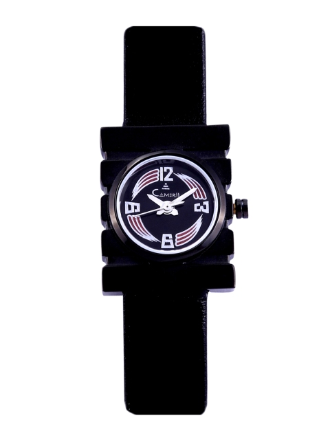 

Camerii Women Black Analogue Watch CWL667