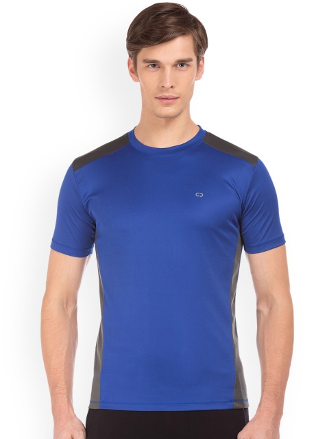 

Colt Men Blue Solid Round Neck T-shirt