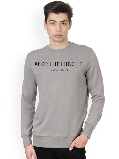 

Free Authority Game Of Thrones featured Grey Sweatshirt for Men