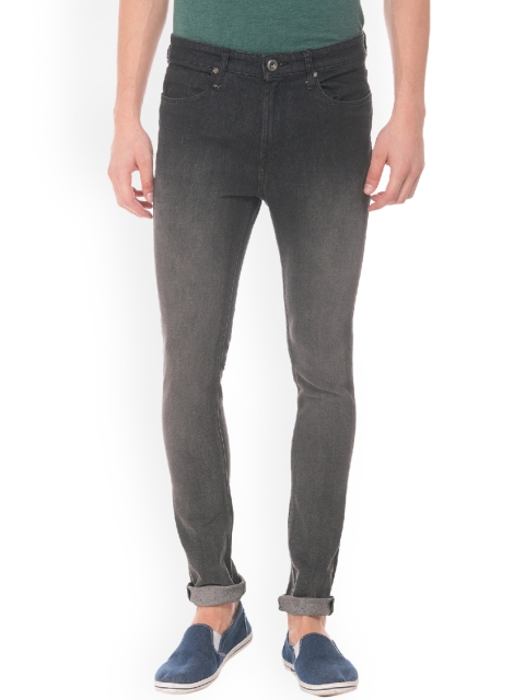 

Colt Men Black Skinny Fit Mid-Rise Clean Look Jeans