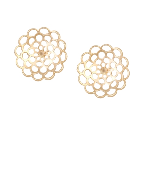 

Mia by Tanishq 14-Karat Yellow Gold Studs
