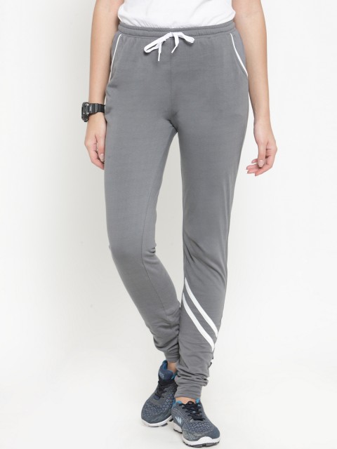 

Boston Club Women Grey Slim Fit Track Pants