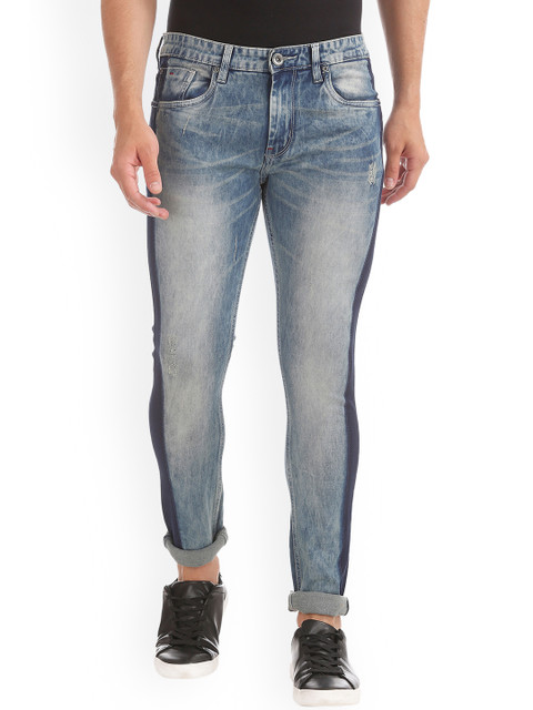

Colt Men Blue Skinny Fit Mid-Rise Clean Look Jeans