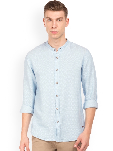 

Cherokee Men Blue Regular Fit Printed Casual Shirt