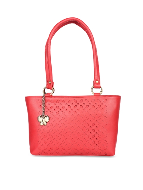

Butterflies Red Solid Shoulder Bag