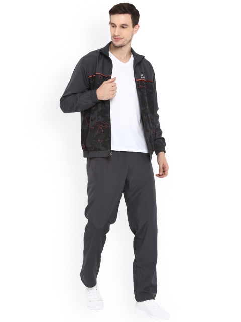 

Alcis Men Grey Printed Tracksuit