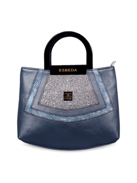 

ESBEDA Blue Embellished Handheld Bag