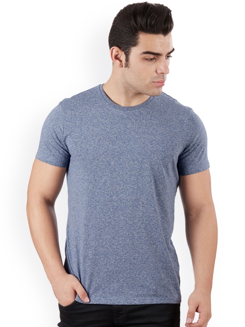 

Free Authority Men's Navy Blue Solid T-shirt