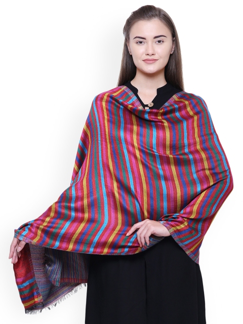 

Anekaant Women Multicoloured Woven Design Shawl, Multi