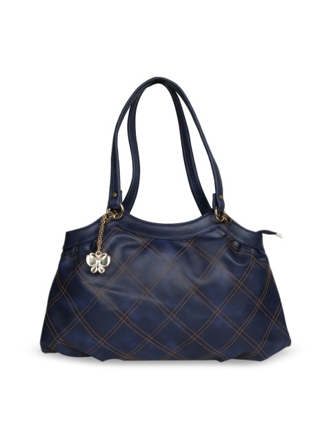 

Butterflies Blue Solid Shoulder Bag