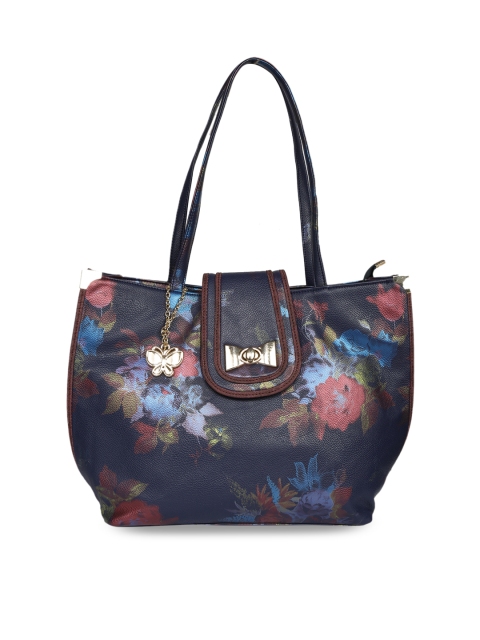 

Butterflies Blue Printed Shoulder Bag