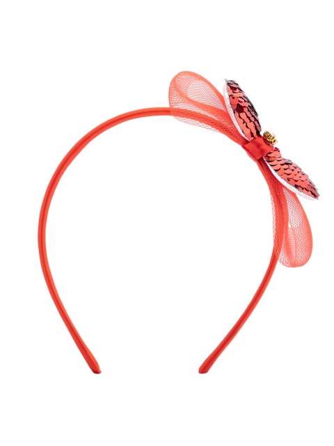 

The Magic Wand Red Embellished Hairband