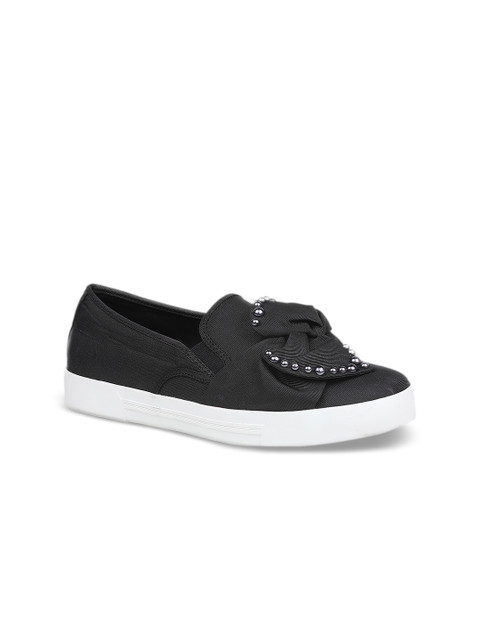

Call It Spring Women Black Slip-On Sneakers