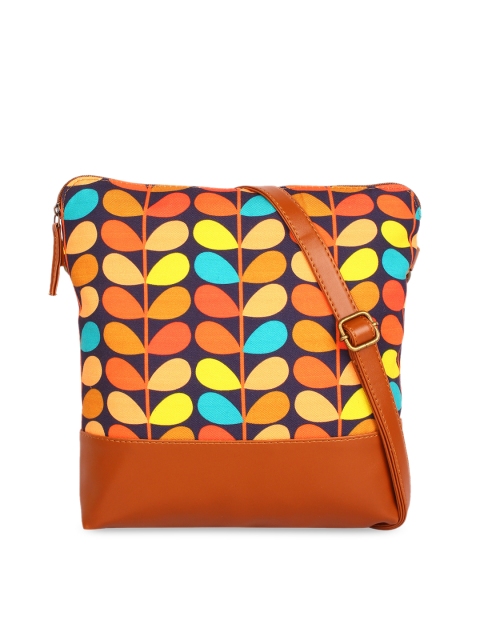 

Lychee bags Multicoloured Printed Sling Bag, Multi