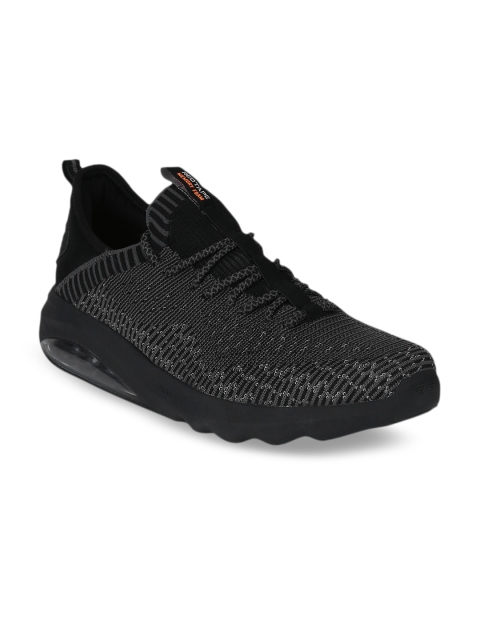 

Red Tape Men Black Walking Shoes