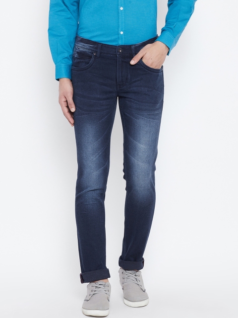 

Canary London Men Blue Skinny Fit Mid-Rise Clean Look Stretchable Jeans