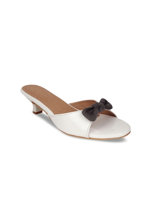 

Lovely Chick Women White Solid Sandals