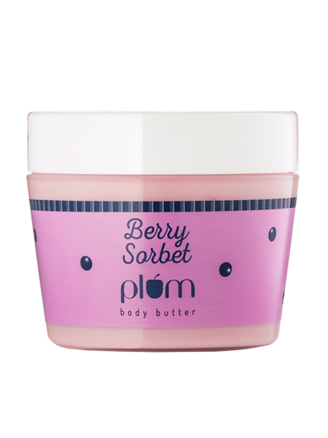 

Plum Berry Sorbet Sustainable Body Butter, Pink
