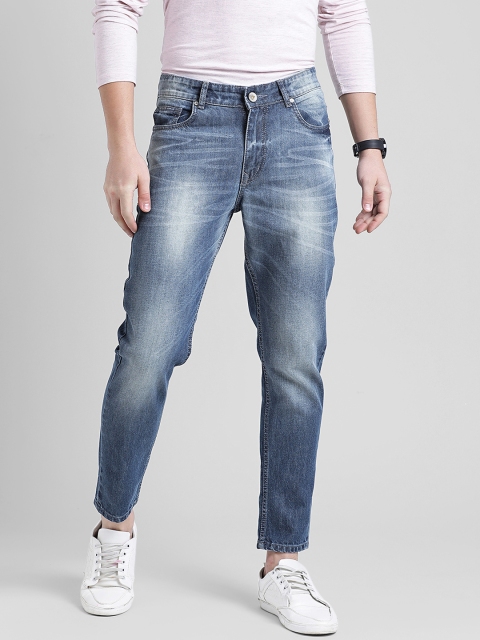 

REALM Men Blue Slim Fit Mid-Rise Clean Look Jeans