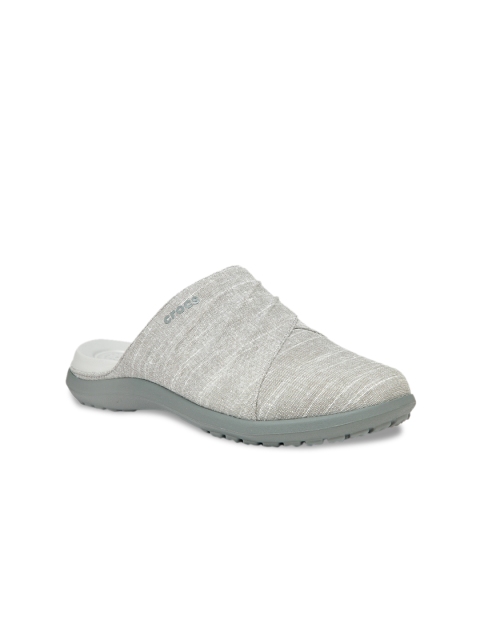 

Crocs Women Grey Self Design Clogs