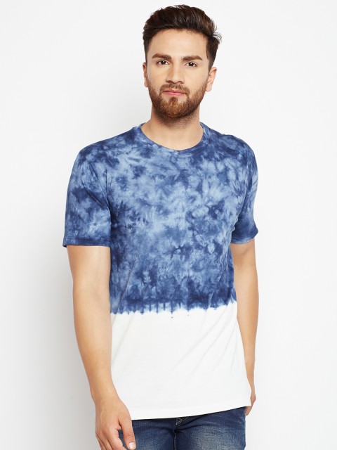 

The Dry State Men Purple Dyed Round Neck T-shirt