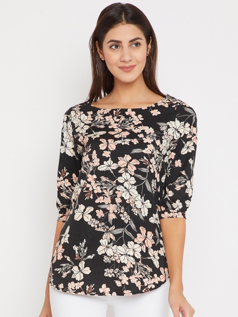 

Toshee Women Black Printed Top