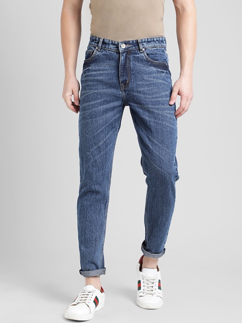 

REALM Men Blue Slim Fit Mid-Rise Clean Look Jeans