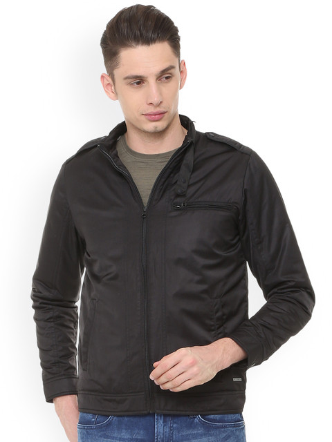 

Allen Solly Men Black Solid Padded Jacket