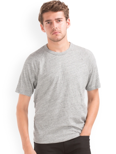 

GAP Men Marled Short Sleeve Raglan Tee, Grey