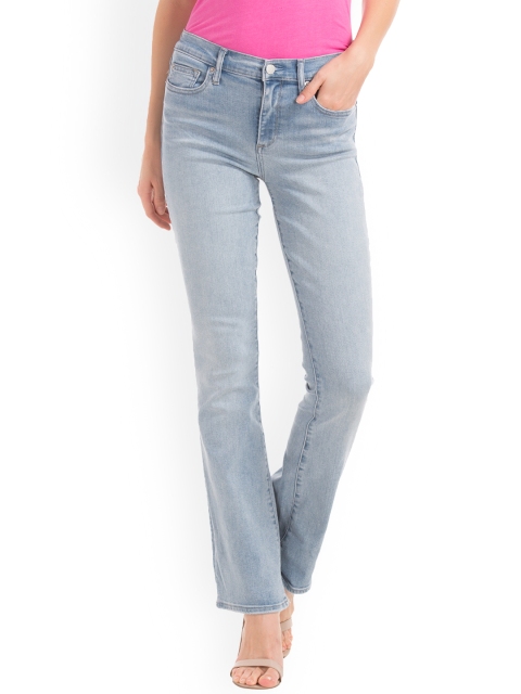 

GAP Women Blue Slim Fit Mid-Rise Clean Look Stretchable Jeans